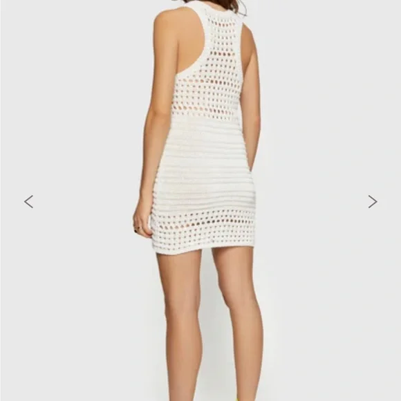 Rebecca minkoff Lily Crochet Dress in white color - Picture 4 of 6